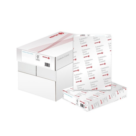 Xerox Papír Colotech+ GLOSS 350 SRA3 SG - (350g/125 listů, SRA3) - oboustranně natíraný