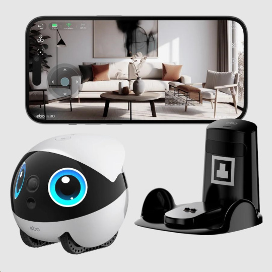 Enabot EBO Air2 Plus - Robotický AI společník s 3K kamerou
