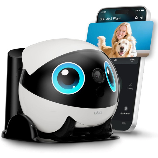 Enabot EBO Air2 Plus - Robotický AI společník s 3K kamerou Enabot EBO Air2 Plus - Robotický AI společník s 3K kamerou