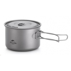 Naturehike titanový hrnec střední TDG02 1300ml 164g Naturehike titanový hrnec střední TDG02 1300ml 164g