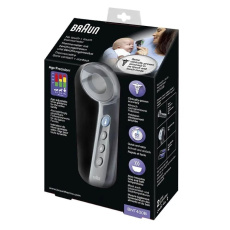 Braun BNT400B bezdotykový teploměr, extrémně citlivý senzor, technologie Age Precision, černý Braun BNT400B bezdotykový teploměr, extrémně citlivý senzor, technologie Age Precision, černý