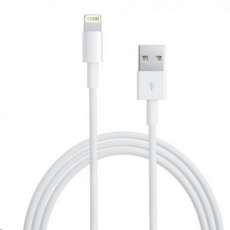 APPLE USB kabel s lightning konetorem - bílý (bulk balení) 1m APPLE USB kabel s lightning konetorem - bílý (bulk balení) 1m