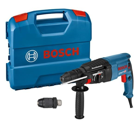 BOSCH GBH 2-26 DFR, vrtací kladivo s SDS plus, 800 W, příklep 3 J, 4 – 26 mm