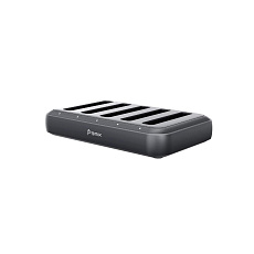 BMX SolidSafe™ 5 Bay Charging Dock, Black