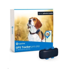 Tractive GPS DOG 4 LTE – sledování polohy a aktivity pro psy - modrá