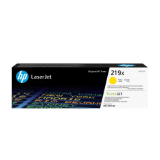 HP 219X High Yield Yellow Original LaserJet Toner Cartridge (2,500 pages)