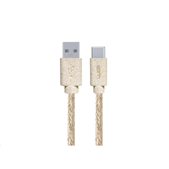 WG - Datový kabel Type-C (male) na USB-A (male), 2 metry, konopný ECO WG - Datový kabel Type-C (male) na USB-A (male), 2 metry, konopný ECO