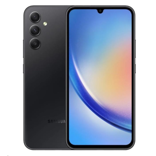 BAZAR - Samsung Galaxy A34 (A346), 6/128 GB, EU, 5G, černá - Po opravě (Bez příšlušenství) BAZAR - Samsung Galaxy A34 (A346), 6/128 GB, EU, 5G, černá - Po opravě (Bez příšlušenství)