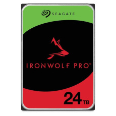 SEAGATE HDD 24TB IRONWOLF PRO (NAS), 3.5", SATAIII, 7200 RPM, Cache 512MB