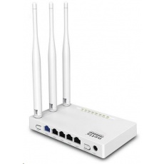 Netis WF-2409E AP/Router, 4x LAN, 1x WAN, 802.11b/g/n, 2.4GHz, 3x5dBi anténa, IPTV
