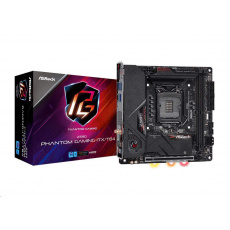 ASRock MB Sc LGA1200 Z590 PHANTOM GAMING-ITX/TB4, Intel Z590, 2xDDR4, 1xDP, 1xHDMI, WI-FI, mini-ITX ASRock MB Sc LGA1200 Z590 PHANTOM GAMING-ITX/TB4, Intel Z590, 2xDDR4, 1xDP, 1xHDMI, WI-FI, mini-ITX