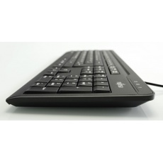 FUJITSU Klávesnice KB410 USB - černá - CZ/SK/US - česká