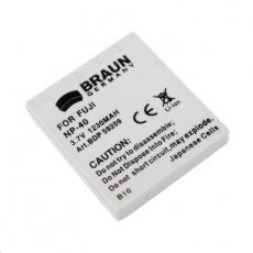 Braun akumulátor FUJI NP-40, PENTAX D-Li85/8, Panasonic S004, Samsung SLB-0837, Minolta NP-1, 680mAh Braun akumulátor FUJI NP-40, PENTAX D-Li85/8, Panasonic S004, Samsung SLB-0837, Minolta NP-1, 680mAh