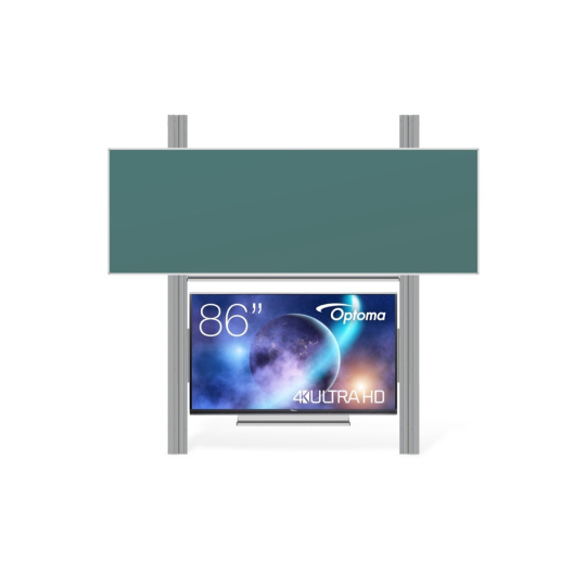 OPTOMA EKOTAB Pylon 320 s přední tabulí ŠKOL K 350x120 pro LCD 86" Optoma 5862RK