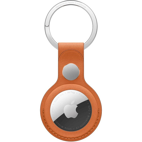 Apple AirTag FineWoven Key Ring - Fox Orange Apple AirTag FineWoven Key Ring - Fox Orange