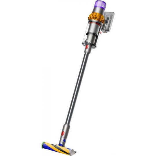 BAZAR - Dyson V15 Detect Absolute 2023, vysavač, 14 cyklonů, 240 AW, filtrace celého přístroje - použito / opraveno