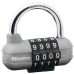Master Lock Kombinační visací zámek horizontální 1520EURD -  - šedý