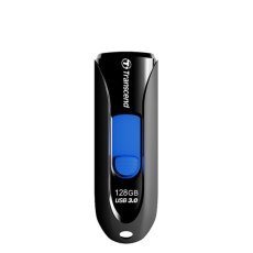 TRANSCEND Flash Disk 128GB JetFlash®790, USB 3.1 (R:90/W:40 MB/s) černá/modrá TRANSCEND Flash Disk 128GB JetFlash®790, USB 3.1 (R:90/W:40 MB/s) černá/modrá